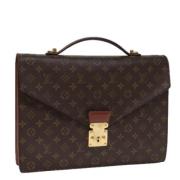 Pre-owned Canvas louis-vuitton-bags Louis Vuitton Vintage , Brown , Da...