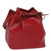 Pre-owned Leather louis-vuitton-bags Louis Vuitton Vintage , Red , Dam...