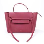 Pre-owned Leather celine-bags Celine Vintage , Purple , Dames