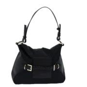 Pre-owned Nylon shoulder-bags Givenchy Pre-owned , Black , Dames