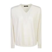 Crème Sweatshirt Aw24 Dameskleding Fabiana Filippi , Beige , Dames