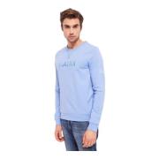 Sweatshirt met ronde hals Gaudi , Blue , Heren