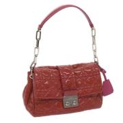 Pre-owned Leather dior-bags Dior Vintage , Red , Dames