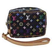 Pre-owned Canvas pouches Louis Vuitton Vintage , Multicolor , Dames