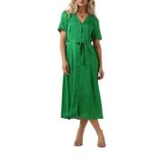 Groene Maxi Jurk Enfandango Stijl Envii , Green , Dames