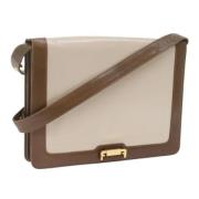 Pre-owned Leather shoulder-bags Salvatore Ferragamo Pre-owned , Brown ...