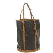 Pre-owned Canvas shoulder-bags Louis Vuitton Vintage , Brown , Dames