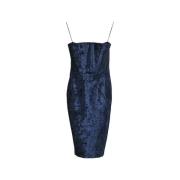 Pre-owned Velvet dresses Acne Studios Pre-owned , Blue , Dames