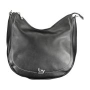 Elegante Zwarte Handtas met Verstelbare Band Byblos , Black , Dames