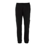 Heren Katoenen Sweatpants Zomer Zwart Liu Jo , Black , Heren