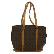 Pre-owned Canvas totes Louis Vuitton Vintage , Brown , Dames