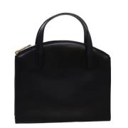 Pre-owned Leather handbags Gucci Vintage , Black , Dames