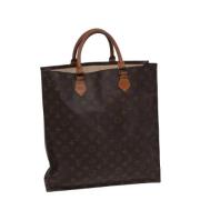 Pre-owned Canvas handbags Louis Vuitton Vintage , Brown , Dames