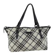 Pre-owned Nylon handbags Burberry Vintage , Beige , Dames