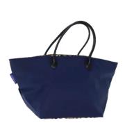 Pre-owned Nylon handbags Burberry Vintage , Blue , Dames