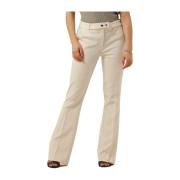 Ecru Flarene Vis 420 Broek Aaiko , Beige , Dames