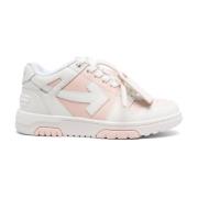 Natuurlijke Colorblock Sneakers Off White , Beige , Dames