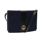 Pre-owned Canvas gucci-bags Gucci Vintage , Blue , Dames