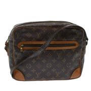 Pre-owned Canvas louis-vuitton-bags Louis Vuitton Vintage , Brown , Da...