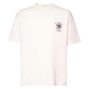 Katoenen T-shirt met voorkantprint Drole de Monsieur , White , Heren