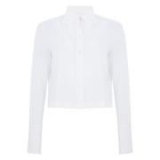 Wit Overhemd Klassieke Stijl Xacus , White , Dames