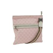 Pre-owned Canvas gucci-bags Gucci Vintage , Pink , Dames