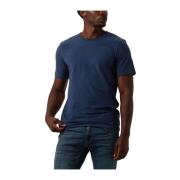 Heren Slim Base R T S/s G-star , Blue , Heren