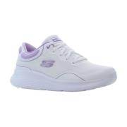 Lage Sneakers Skechers , White , Dames