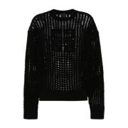 Zwarte Sweatshirt Damesmode Aw24 Givenchy , Black , Dames