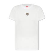 T-shirt met logo Kenzo , White , Dames