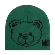 Muts met berenmotief Moschino , Green , Unisex