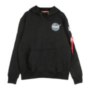 Hoodies Alpha Industries , Black , Heren