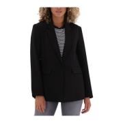 Zwarte Blazer Yasbluris Ls Blazer Y.a.s , Black , Dames