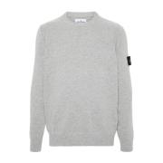 Grijze Sweatshirt Aw24 Stone Island , Gray , Heren