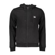 Zwarte Sweatshirt voor Mannen Cavalli Class , Black , Heren