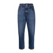 Stijlvolle Damesbroek Brunello Cucinelli , Blue , Dames