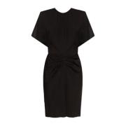 Jurk met plooien Victoria Beckham , Black , Dames