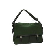 Pre-owned Nylon prada-bags Prada Vintage , Green , Dames