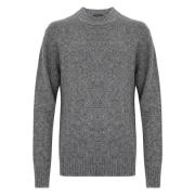 Grijze Sweater Collectie Daniele Fiesoli , Gray , Heren