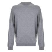 Grijze Sweater Collectie Daniele Fiesoli , Gray , Heren