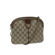 Pre-owned Canvas gucci-bags Gucci Vintage , Beige , Dames