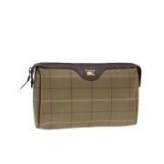 Pre-owned Canvas clutches Burberry Vintage , Brown , Dames