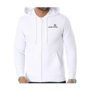 Stoere Hoodie met Rits - Wit Sergio Tacchini , White , Heren