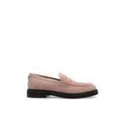 Suède schoenen type loafers Dolce & Gabbana , Pink , Dames