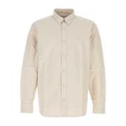 Ivory Oxford Bolton Overhemd Carhartt Wip , White , Heren