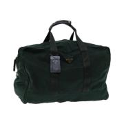 Pre-owned Nylon prada-bags Prada Vintage , Green , Dames