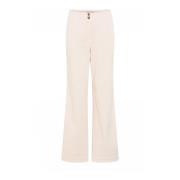 Straight Leg Broek Sanddollar Gustav , Beige , Dames