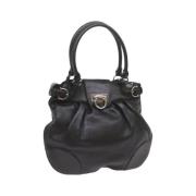 Pre-owned Leather handbags Salvatore Ferragamo Pre-owned , Black , Dam...