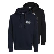 Hoodie Luke Pakket Jack & Jones , Multicolor , Heren