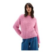 Cashmere Rose Gebreide Trui InWear , Pink , Dames